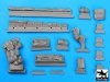 Black Dog T35060 US M -26 Pershing accesorie set 1/35